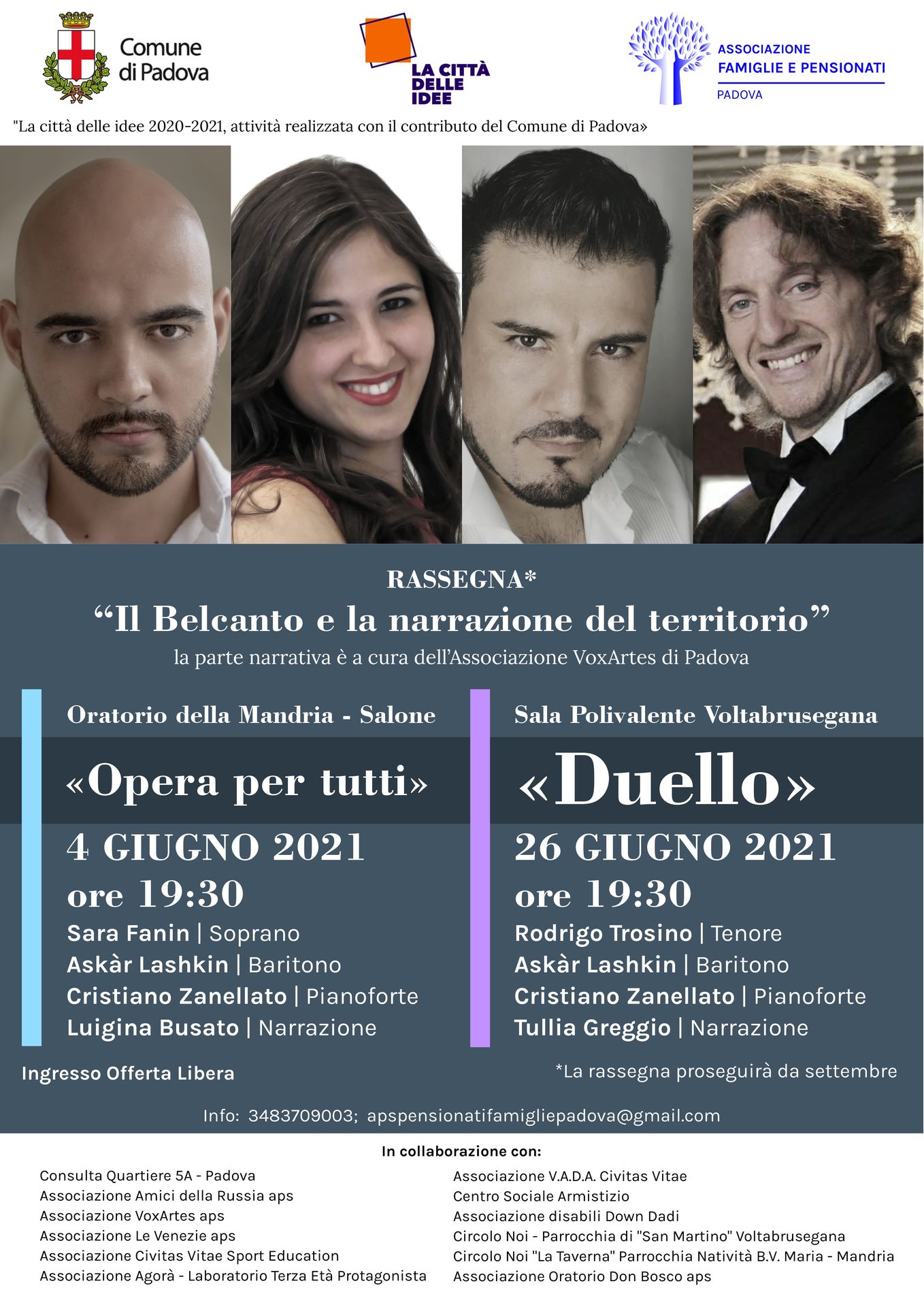 Il Belcanto e la narrazione del territorio